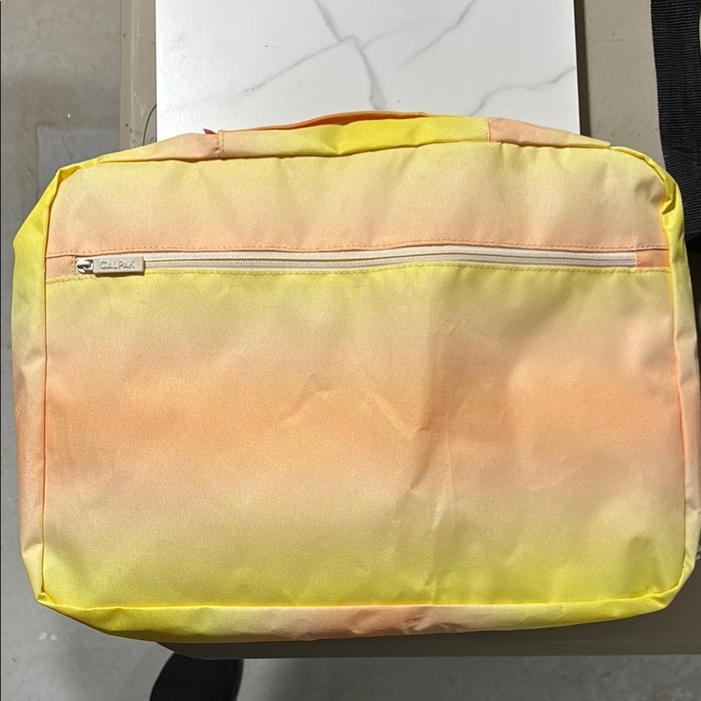 Calpak Yellow and Orange Travel Organizers 3 pack bundle